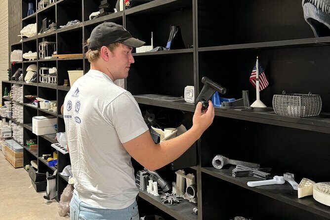 3D Printer Factory Tour plus 2 ft Tall Rocket! - What Happens During the 45-Minute Tour