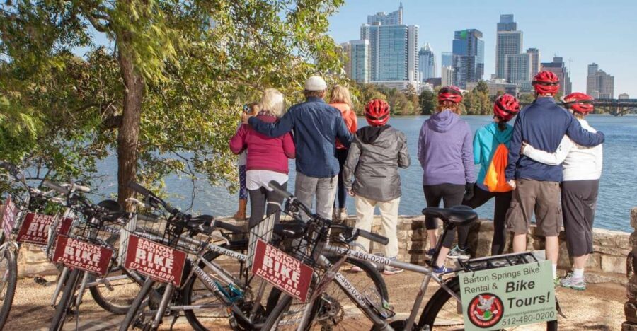 Austin: 1.5-Hour Lady Bird Lake Bike Tour - Barton Springs Pool and Zilker Park: where Austin feels like Austin