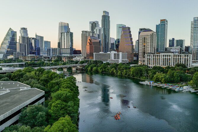 Austin Day Tour of City Skyline - Lady Bird Lake is the whole point of seeing Austin’s skyline