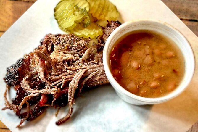 Austin Food Tour with Local Flavors, Tacos & 6 Food Tastings - Stop-by-stop Downtown Austin tastings: brisket, breakfast taco, and cheesecake