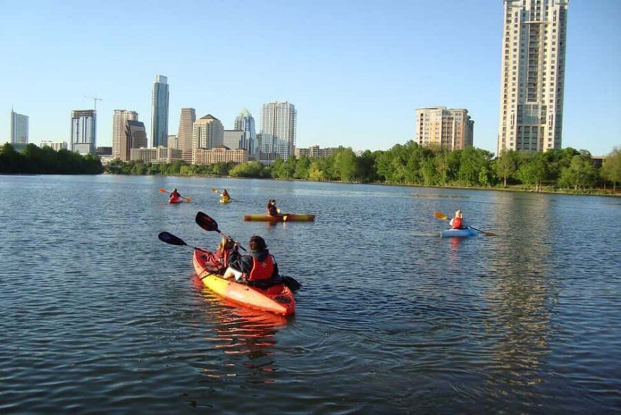 Austin: Kayak and Canoe Rental on Lady Bird Lake - Lady Bird Lake by kayak: what a 1-hour paddle really feels like