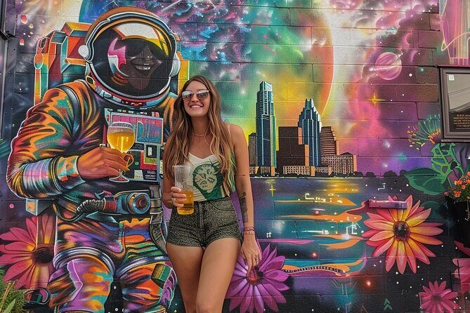 Austin Mural and Instagram Tour by Electric Pedicab - East 6th Street First: The Murals That Make Austin Make Sense
