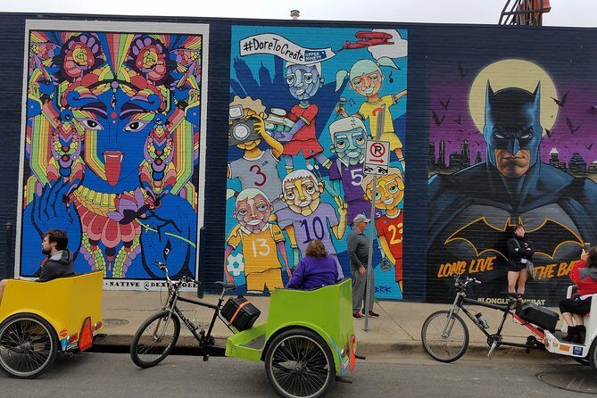 Austin Mural Selfie Tour by Pedicab - More Than Three Stops: How You Get to 20+ Mural Photo Locations