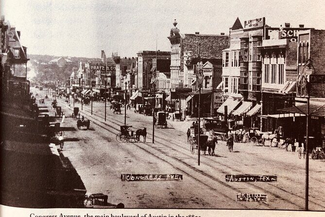 Austin Murder Walk - Stop 2: Historic 6th Street, old photographs, and 1885 Austin atmosphere
