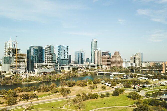 Austin Premium Driving Night Tour with Sunset Boat Cruise - Green space, festivals, and Barton Springs lawns