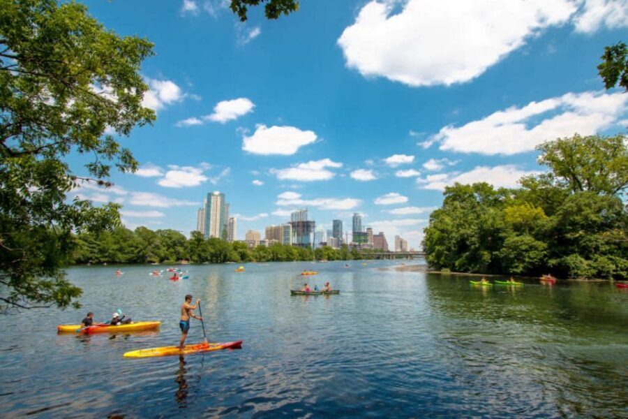 Austin: Single or Double Kayak Rental - Calm waters are the point: wildlife, relaxation, and when it feels like a workout