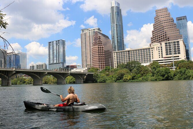 Austin Skyline Kayak Tour - Meeting at Holiday Inn Boat Launch and Getting Set Up