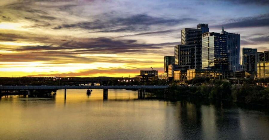 Austin: Sunset Boat Cruise with Bat Watching - A sunset cruise on Lady Bird Lake, then bats under Congress Avenue