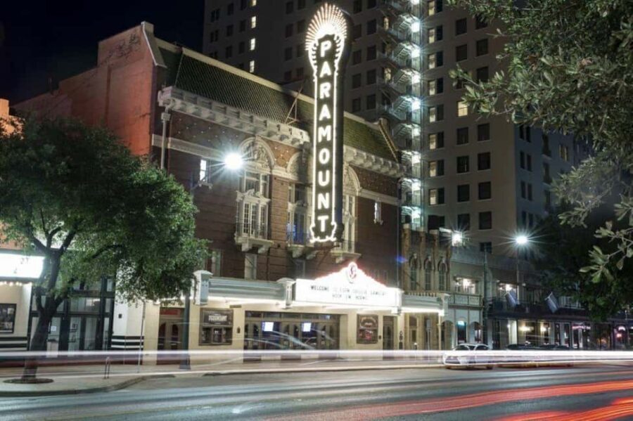 Austin’s Spirits & Spirits Haunted Pub Crawl - Getting oriented at The Driskill Bar on Brazos