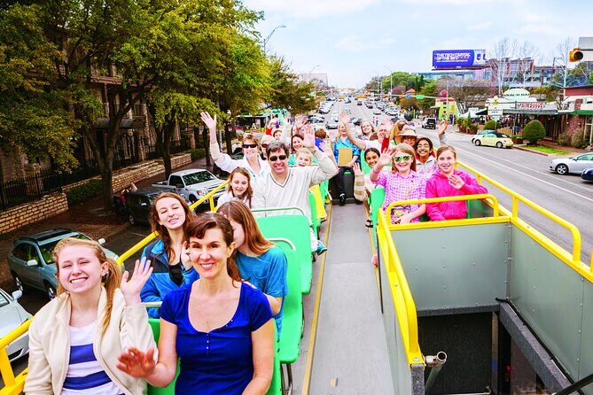 Double Decker Austin Single Loop Sightseeing Tour - Key highlights at a glance
