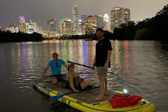 Downtown Austin Giant Paddleboard Sunset Tour with Bats - The paddle back after dark: why it can feel tougher