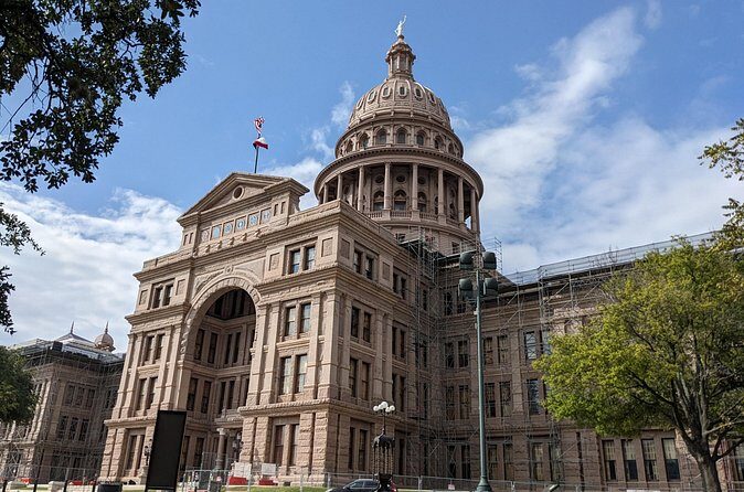 Downtown Austin Historical Architecture Walk - Stop 6: Saint Mary Cathedral—history and unique construction from the sidewalk