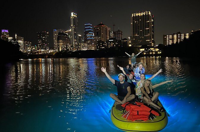 Giant Glow Paddleboarding the Downtown Skyline with Bats - Price and value: is $70 a fair deal for sunset, bats, glow, and photos?
