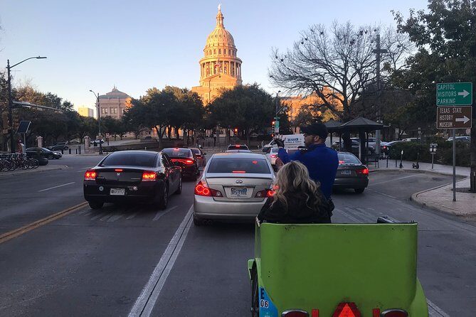Historic Austin Private Pedicab Tour - A Relaxed Way to See Downtown Austin on a Pedicab