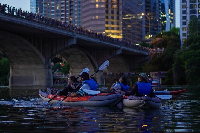 Kayak or Paddle Board Sunset Bat Tour - A water-seat for Austin’s bat flight at dusk