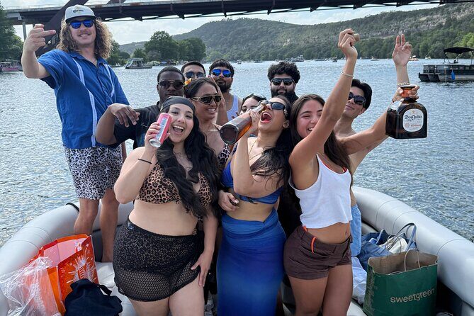 Lake Austin Gone Wild- #1 Single Decker Pontoon in Austin. BYOB - Scenic cruise highlights: Mount Bonnell, 360 Bridge, and the wildlife show