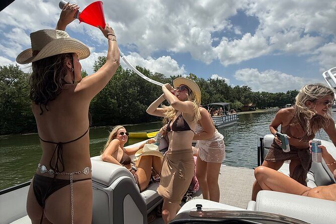 Lake Austin Gone Wild- #1 Single Decker Pontoon in Austin. BYOB - Sunrise or sunset cruises for a totally different feel