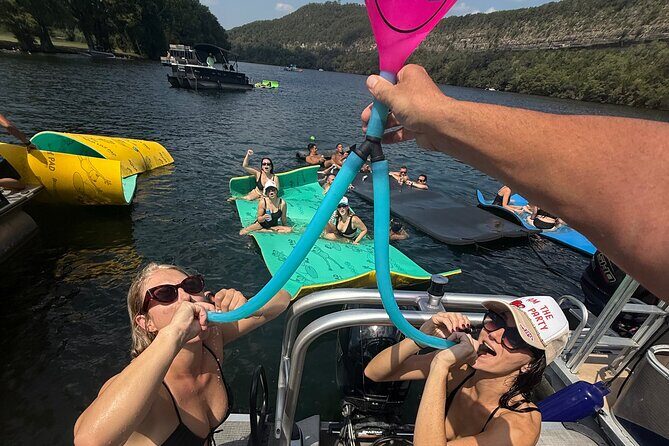 Lake Austin Gone Wild- #1 Single Decker Pontoon in Austin. BYOB - Price and extras: what $498 really turns into