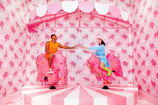 Museum of Ice Cream Austin - Animal Cookie Carnival and the Cookie Carousel: the playful challenge zone