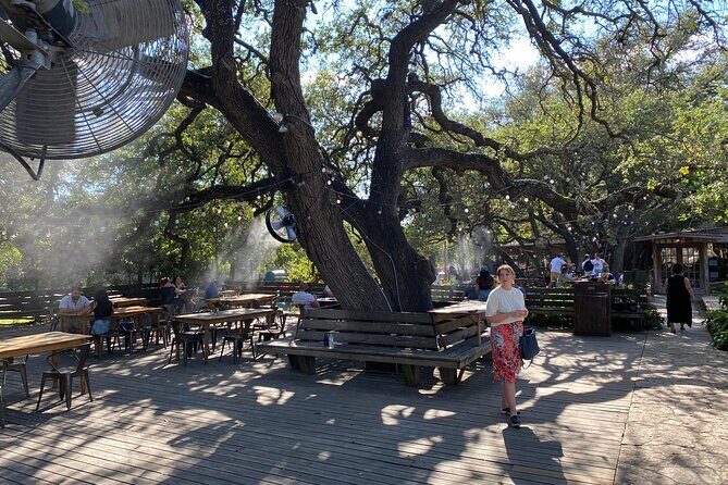 Personalized Tour of Austin and Surrounding Hill Country - Stop 2: Dripping Springs Distilling for cocktail flights and oak-shaded seating