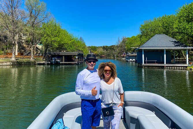 Scenic 2HR Austin Guided Lake Tour: Small Group & Full Sun Shade - Sun shade, comfort, and the little details that matter