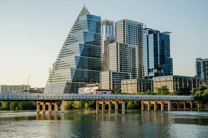 Tea Around Town Austin: Elegant Tea Bus Tour and Treats - The open-top deck: how to get the best skyline photos