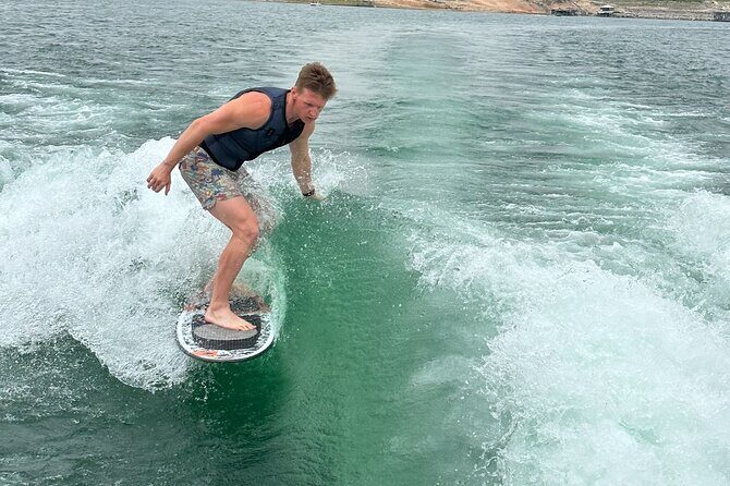 Wakesurf Trip on Lake Austin - BYOB Captained (up to 12 guests) - Your Choices on the Water: Wakesurf, Wakeboard, Ski, Tubing, or Chill